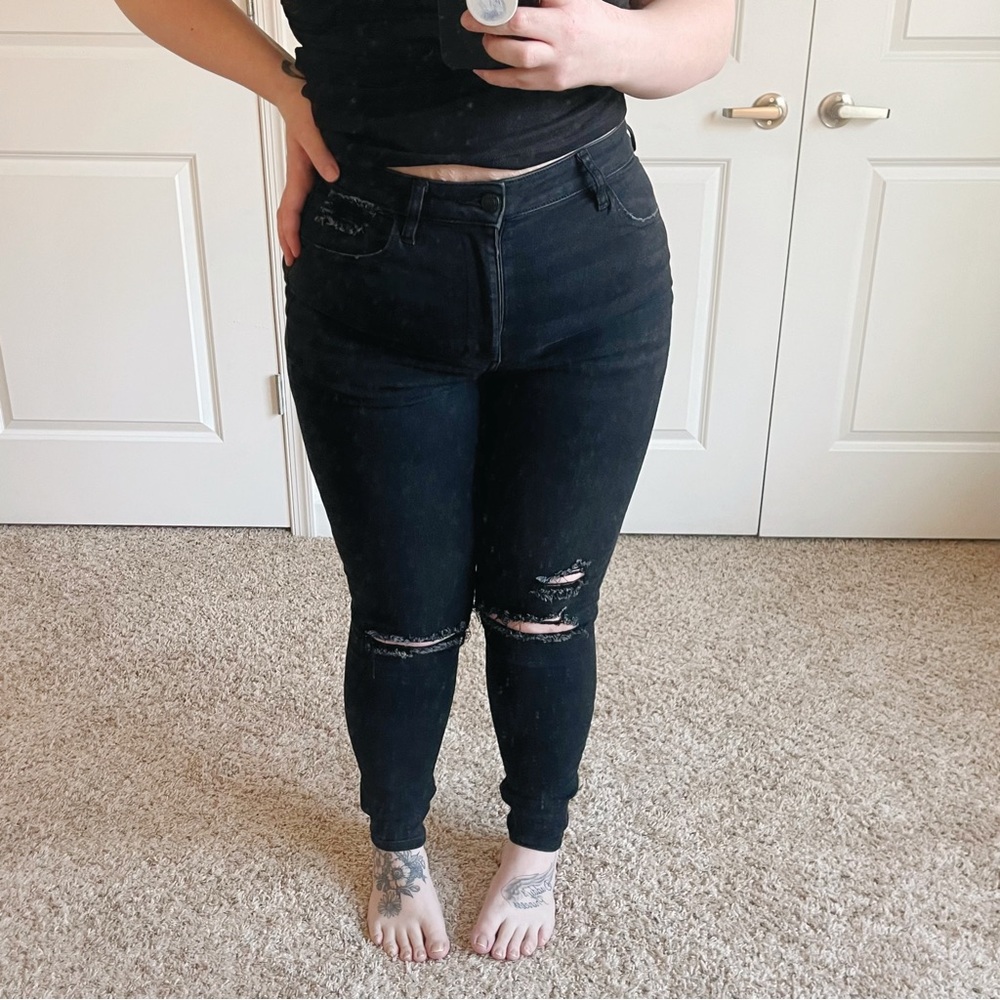 American Eagle Next Level Stretch Super High Rise Jegging Long